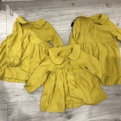 三姉妹ワンピセットの画像
