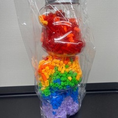 くまちゃんケース入りミニプラブロック超ビッグ！の画像