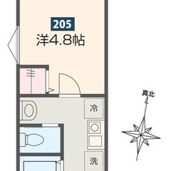 🏢安心の叶えRoom✨『1K』川口市西青木✨🎶敷金礼金無料💰✨人...