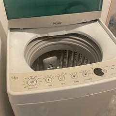 受け渡し予定者決定済み　洗濯機