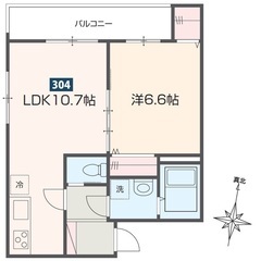 🏢安心の叶えRoom✨『1LDK』川口市西青木✨敷金礼金無料💰✨...