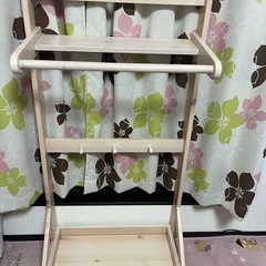 子ども用ハートハンガーラック　ランドセルラック
