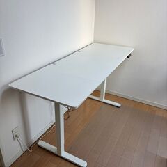 【値下げ】Claiks 昇降デスク幅160cm*奥行き60cmの画像