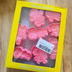 新品！アンパンマン クッキー型 キャラ弁 粘土遊び　8個セットの画像