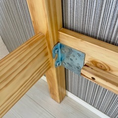 すのこタイプのベッドの画像