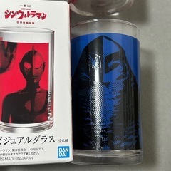 未使用品　一番くじ　シン・ウルトラマン　D賞ビジュアルグラス4種セットの画像