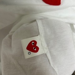Comme des Garons CdG ロゴ Tシャツの画像