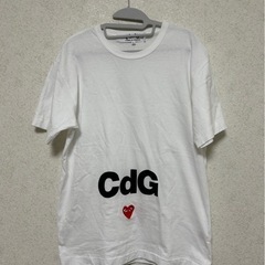 Comme des Garons CdG ロゴ Tシャツの画像