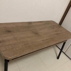 アイアンウッドミニマムローテブルの画像