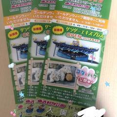 𐙚⸝⸝꙳   最終お値下げ ☺︎  東武動物公園  入園券  3枚