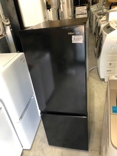 NO B180 ☆格安特価☆福岡市内配送設置無料☆ ハイセンス 冷蔵庫 NO B180 ☆格安特価☆福岡市内配送設置無料☆ ハイセンス 冷蔵庫