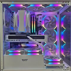 （沖縄在住で現金払いなら1万円引き）RTX5070＆ゲーム最強CPU　ホワイトカラーで魅せる超高性能ゲーミングPCの画像