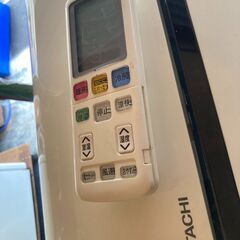 ☆中古￥28,800！HITACHI　18畳用5.6kwルームエアコン　家電　RAS-SE56E2(W)型　2015年製　【BE005】の画像