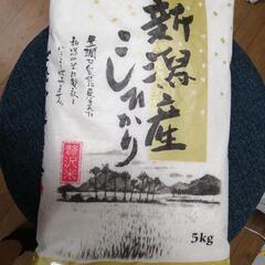 新潟産 こしひかり 米　　　１点限り 【オマケ付き】の画像