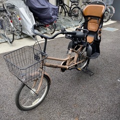 子供乗せ自転車
