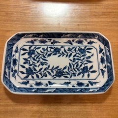 美濃焼　長角皿 焼物皿 6枚セット 松竹梅の画像