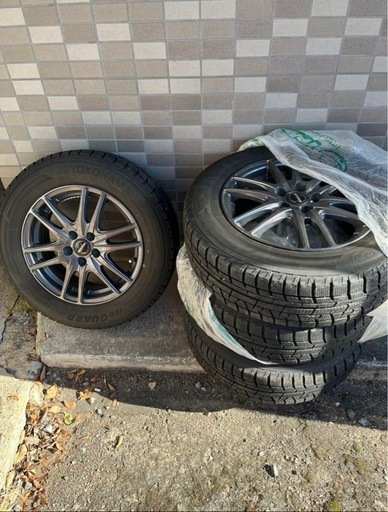 （取引決定）15インチスタッドレス付きホイール