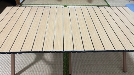 アウトドア 折りたたみテーブル 120センチ