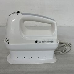 【TESCOM】 テスコム Pure Black ハンドミキサー THM270 ホワイト 動作確認済み キッチン 調理 N0846の画像