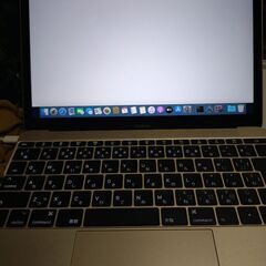 美品　MacBook Gold 12inch (2017) Co...