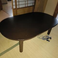 無印良品　コタツ　ダークブラウン
