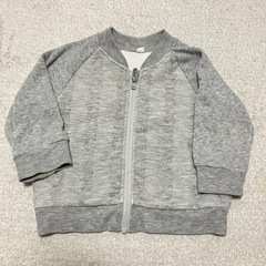 西松屋　トレーナー前開き　80サイズ