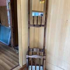傘立て鏡付き　玄関用