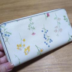 最終値下中[美品] COACH 長財布 C0033 花柄 の画像