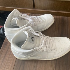 AIR JORDAN 1 WHITE の画像