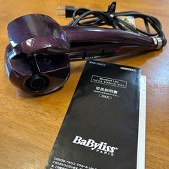 【ヘアアイロン】【説明書付き】ミラカール　ライトの画像
