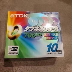 新品未開封　TDK CD-R  700MB　10枚パック
