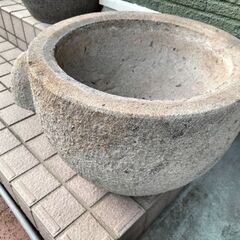 めだか容器　メダカ容器　金魚容器　石臼の画像