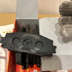 トヨタ　アクア　フィールダー　フロントブレーキパッドの画像