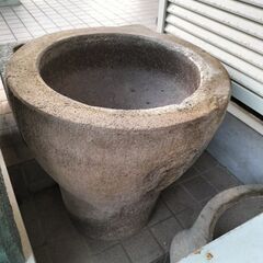 めだか容器　メダカ容器　金魚容器　石臼の画像