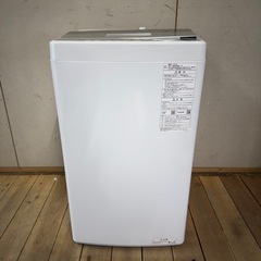 【1038】AQUA 縦型洗濯機 AQW-S4P 4.5kg 2...