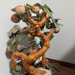 玉石の桃の木　工藝　翡翠ヒスイ桃の木　縁起物の画像