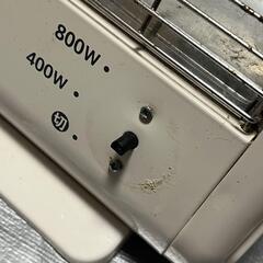 ZEPEAL ゼピール 電気ストーブ コンパクト 800W DS-C81H-WH　サイズ 高さ : 13.20 cm 横幅 : 36.00 cm 奥行 : 39.00 cm 重量 : 1.42 kgの画像