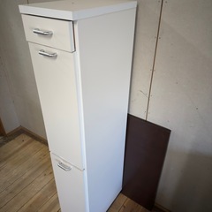 【1042】ランドリー収納　ホワイトの画像