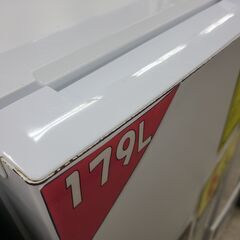 J9474　YAMADA　ヤマダ　２ドア冷蔵庫　YRZ-F17H1　2021年製 クリーニング済み　【リユースのサカイ柏店】の画像