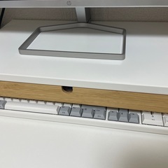 モニタースタンド 引き出し付きの画像