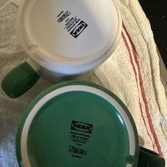 IKEAコップ、皿と保管容器は無料で差し上げます。の画像