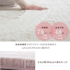 フェイクファー　白　使用済みのため格安で‼️の画像