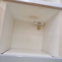 J9476　NITORI　ニトリ　キッチンボード　食器棚　バンダⅡ　90KB-9GY　グレー　クリーニング済み【リユースのサカイ柏店】の画像