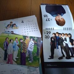 最終値下げ。SixTONES　カレンダー　2点の画像