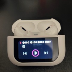 Bluetooth イヤホン 液晶パネル　アプリ接続可能　100%充電の画像