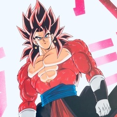 スーパードラゴンボールヒーローズ A4クリアファイル ブロリーとベジットゼノのデザイン1枚の画像