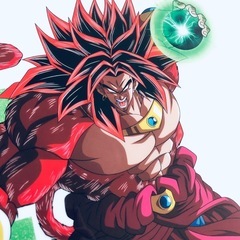 スーパードラゴンボールヒーローズ A4クリアファイル ブロリーとベジットゼノのデザイン1枚の画像