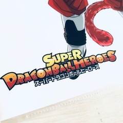 スーパードラゴンボールヒーローズ A4クリアファイル ブロリーとベジットゼノのデザイン1枚の画像