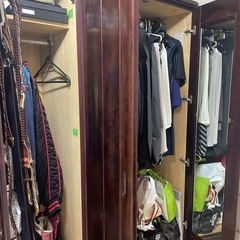 タンス 昭和レトロ 洋服ダンス 古民家家具 チェスト アンティーク 和風 収納の画像