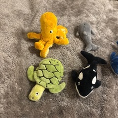 IKEA ミニ　ぬいぐるみの画像